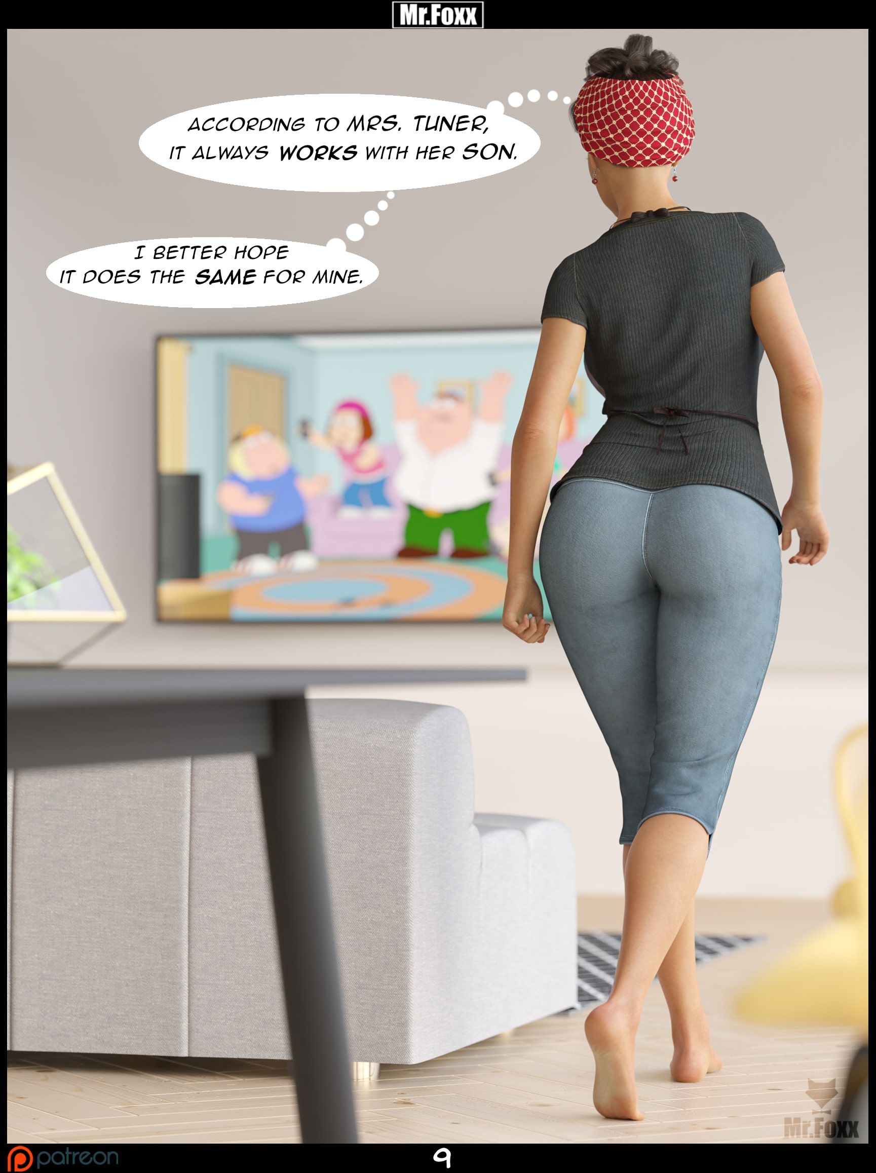 Chore Day [Mr.FOXX] Chapter 1 - Page 10