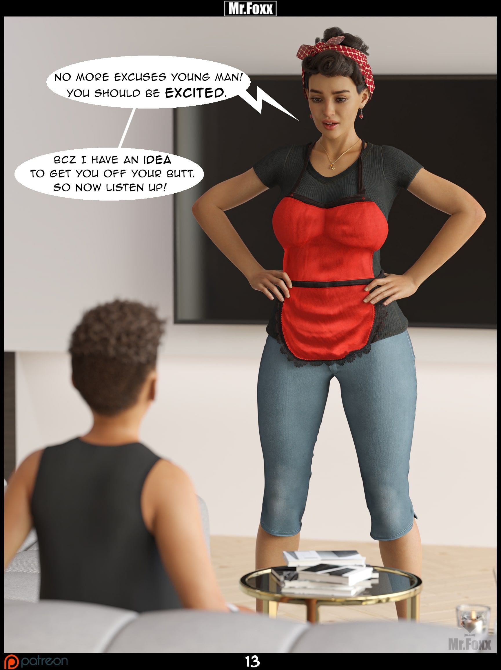Chore Day [Mr.FOXX] Chapter 1 - Page 14