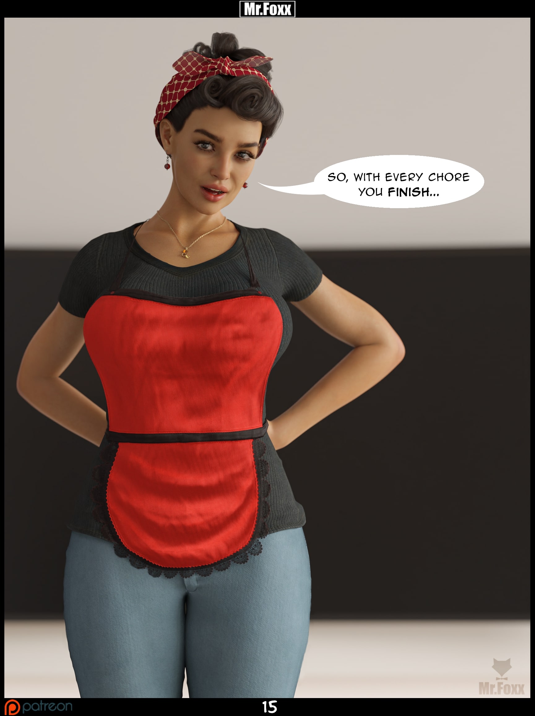 Chore Day [Mr.FOXX] Chapter 1 - Page 16