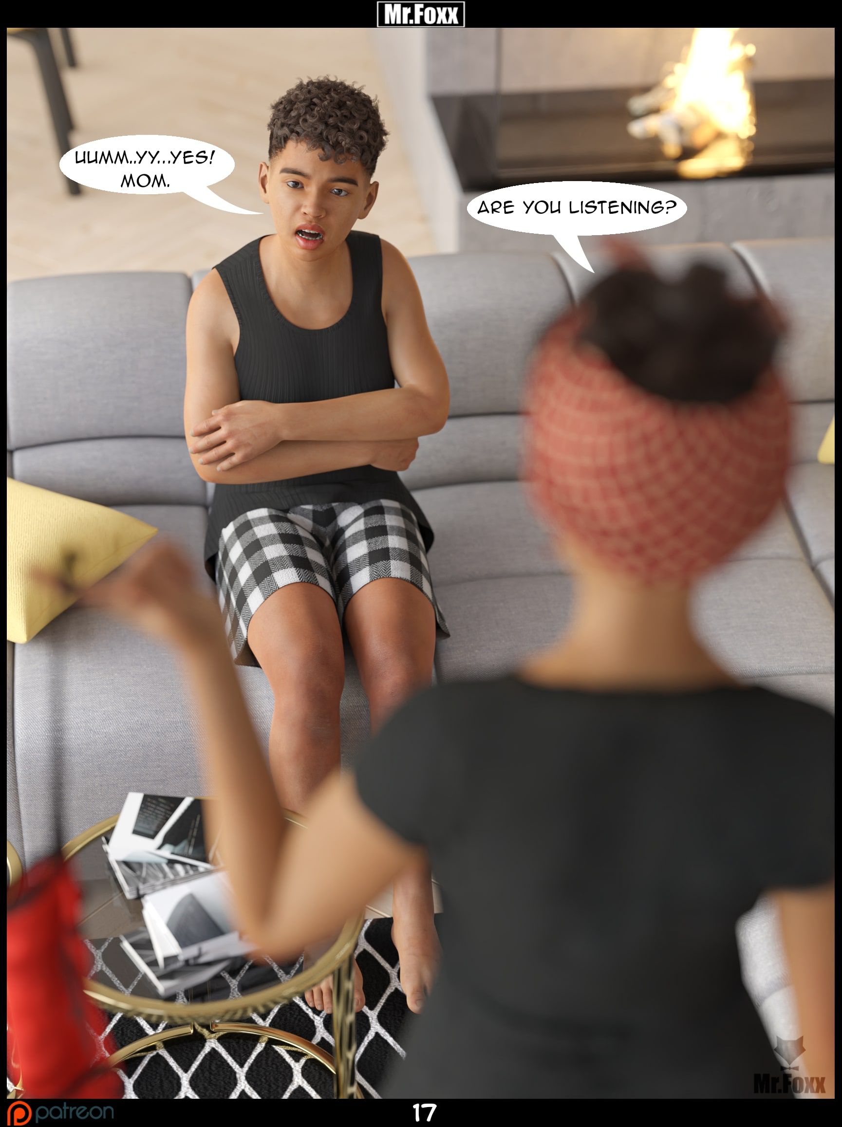 Chore Day [Mr.FOXX] Chapter 1 - Page 17