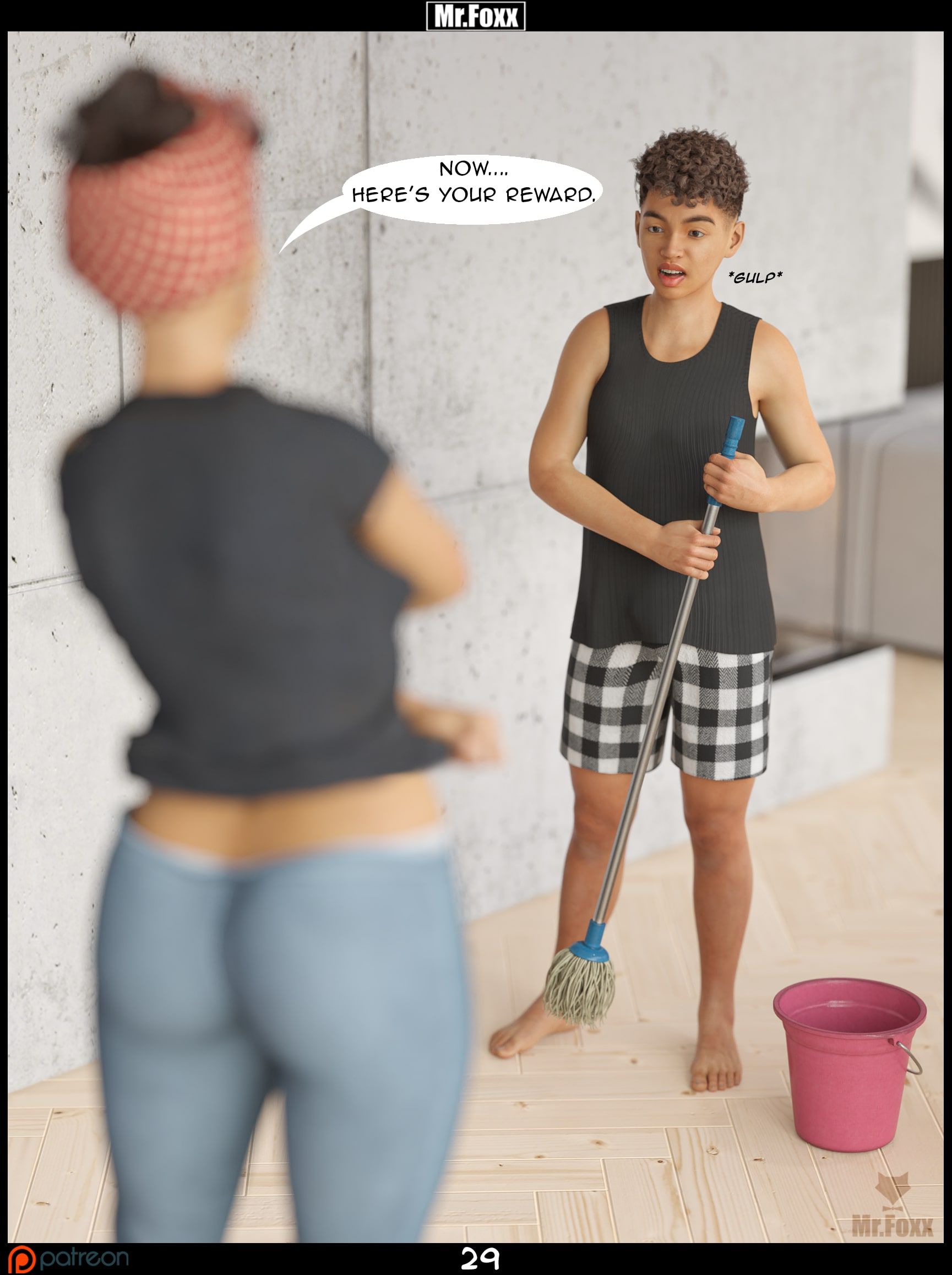Chore Day [Mr.FOXX] Chapter 1 - Page 30