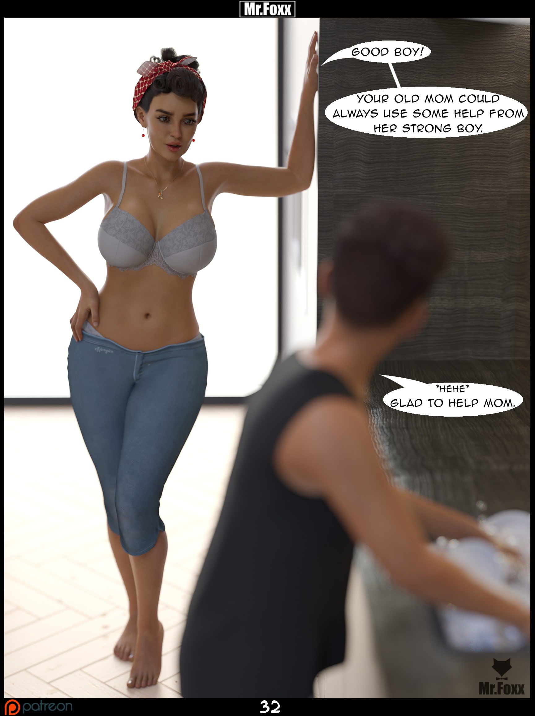 Chore Day [Mr.FOXX] Chapter 1 - Page 33