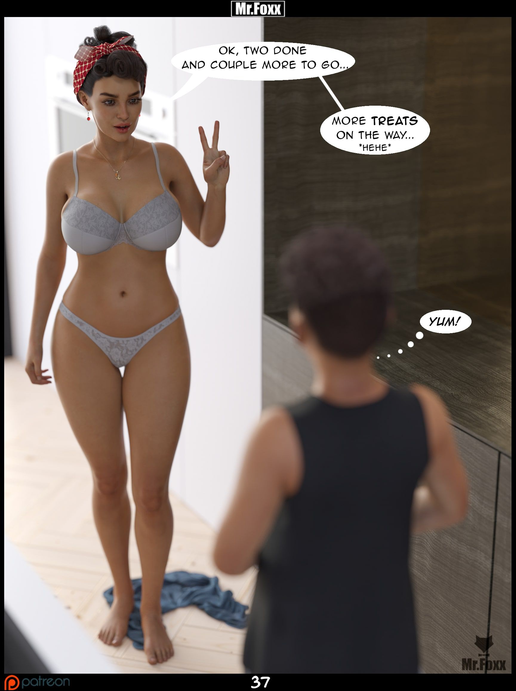 Chore Day [Mr.FOXX] Chapter 1 - Page 38