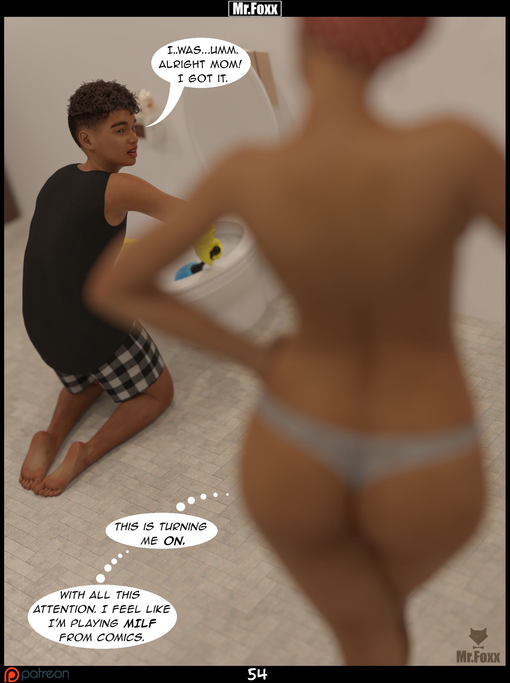 Chore Day [Mr.FOXX] Chapter 1 - Page 55