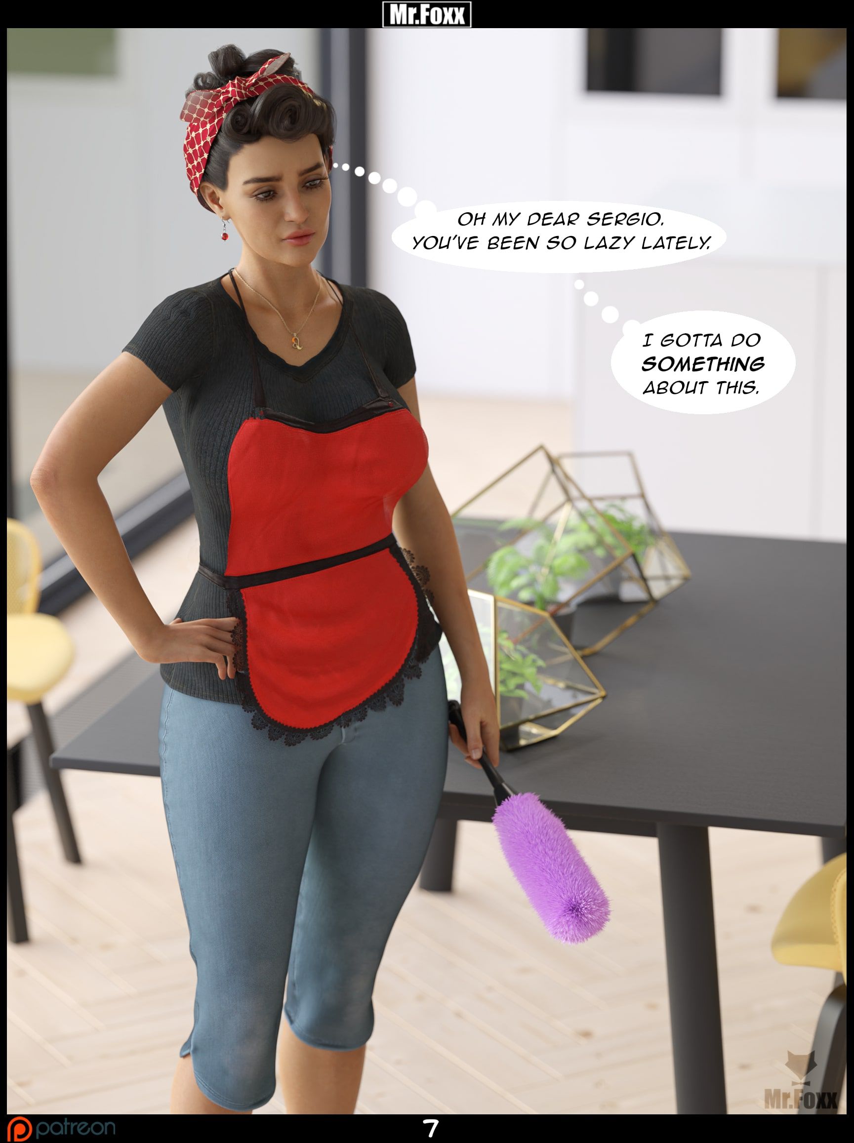 Chore Day [Mr.FOXX] Chapter 1 - Page 8