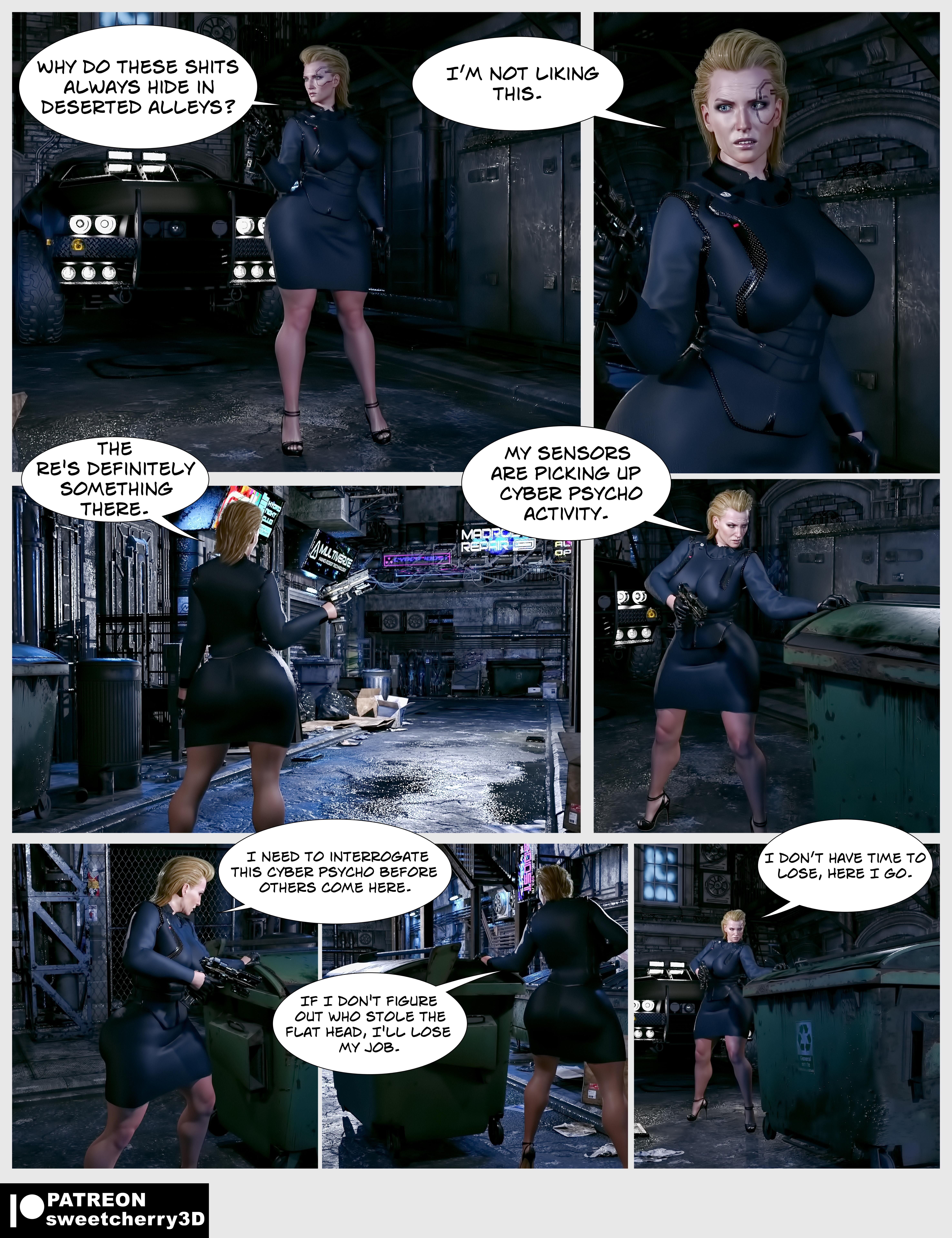 CyberFuck (Cyberpunk 2077) [MegaParodies] Chapter 1 - Page 3