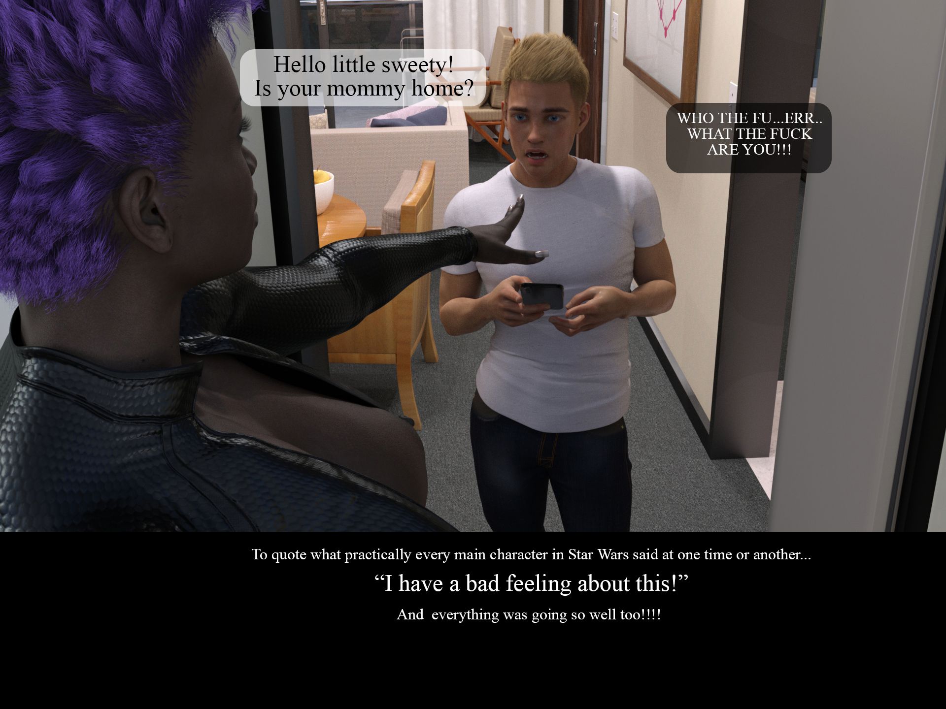 Lust Predators - The Morgan Family Saga [Real-Deal 3D] Chapter 1 - Page 45