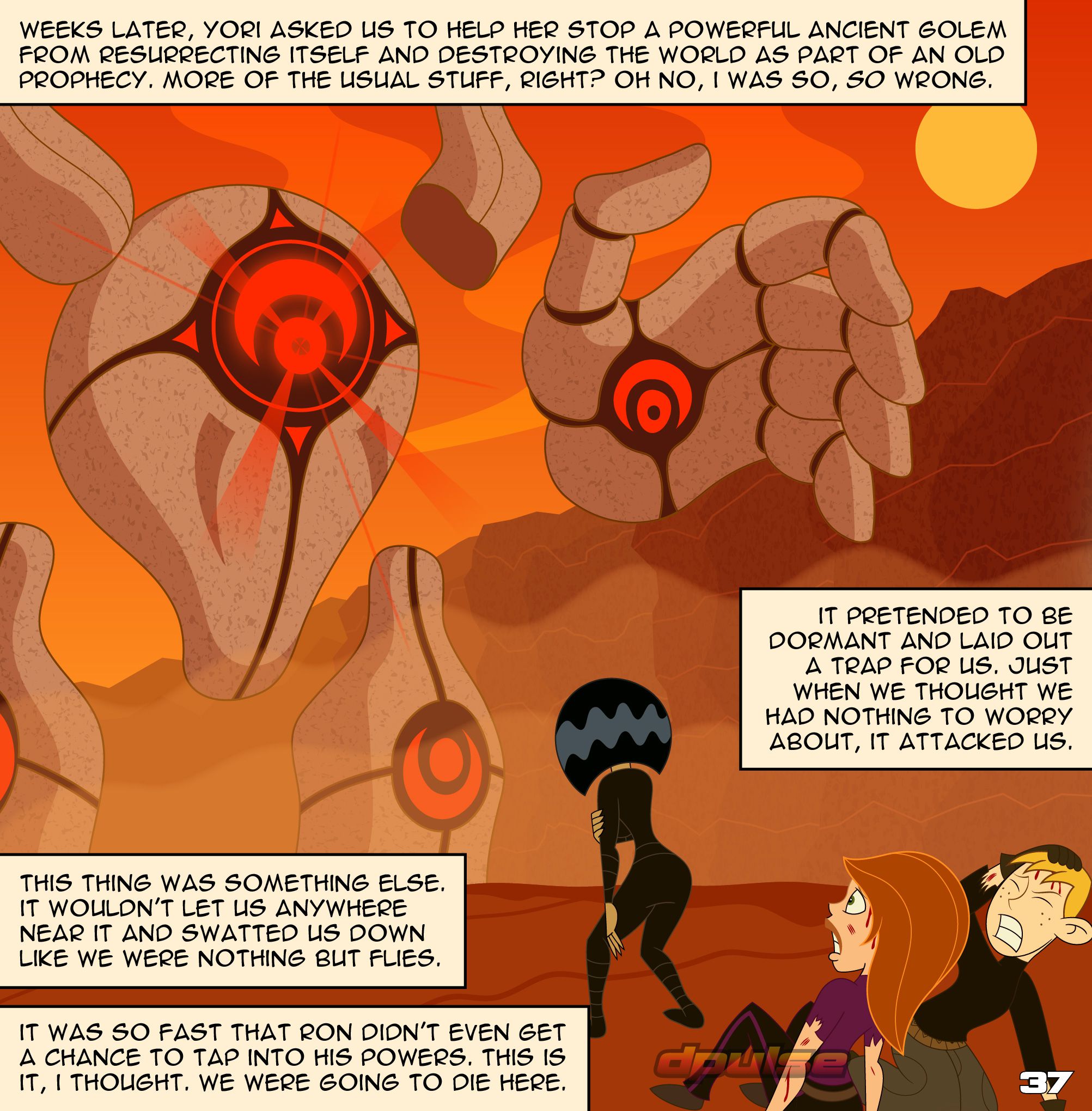 Road to Threesome (Kim Possible) [DeathPulse] Chapter 1 - Page 39