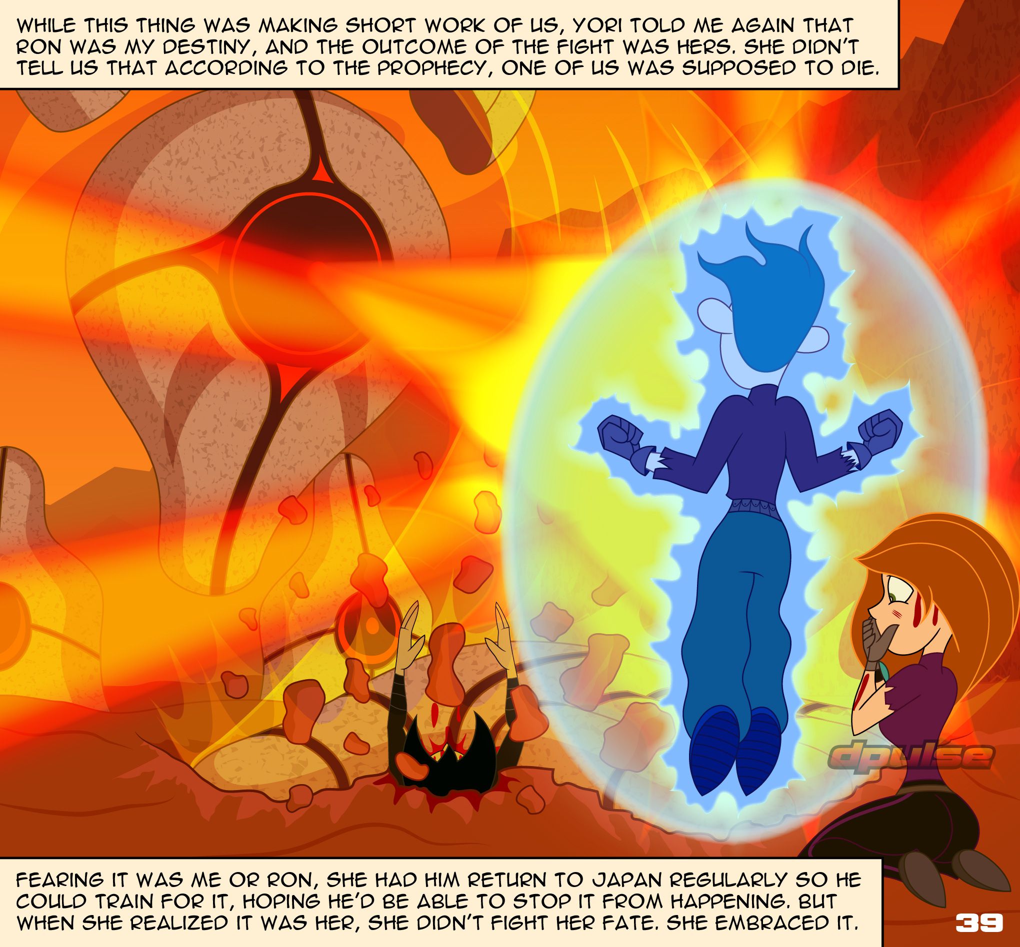 Road to Threesome (Kim Possible) [DeathPulse] Chapter 1 - Page 41