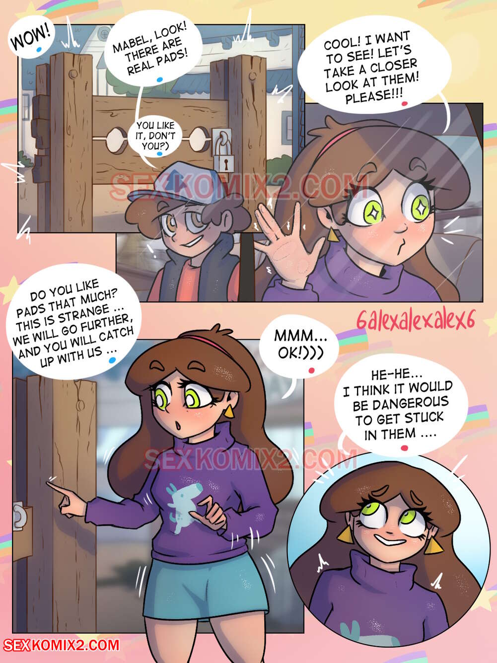Dream World (Gravity Falls) [6alexalexalex6 , SexKomix] Chapter 1 - Page 4