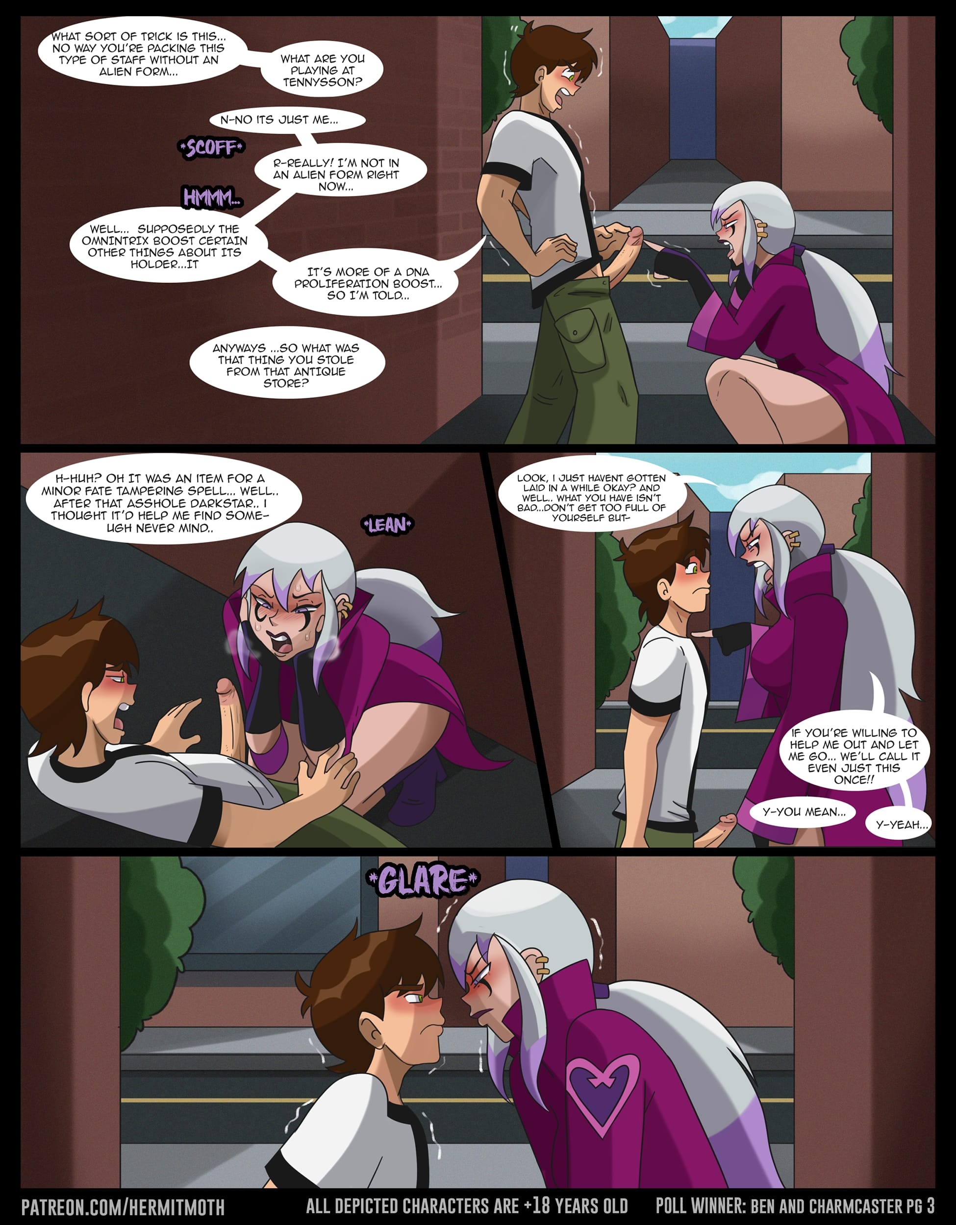 Future Ben and Charmcaster (Ben 10) [Hermit Moth] Chapter 1 - Page 3