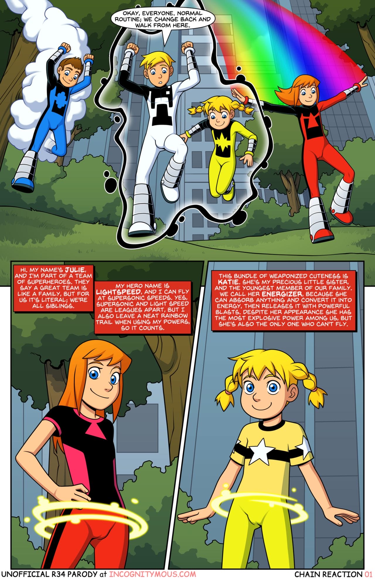 Chain Reaction (Power Pack) [Incognitymous] Chapter 1 - Page 2