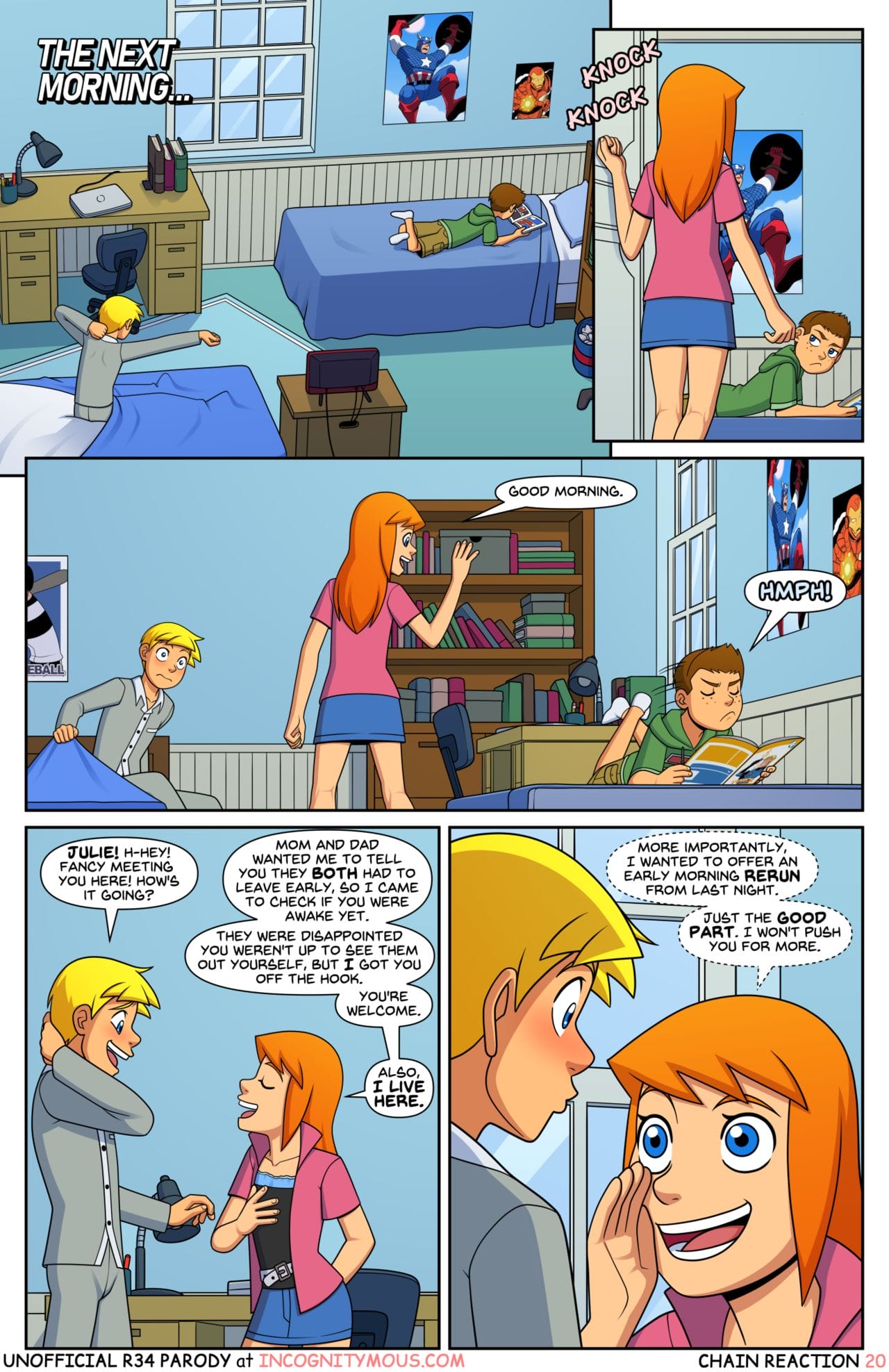 Chain Reaction (Power Pack) [Incognitymous] Chapter 1 - Page 21