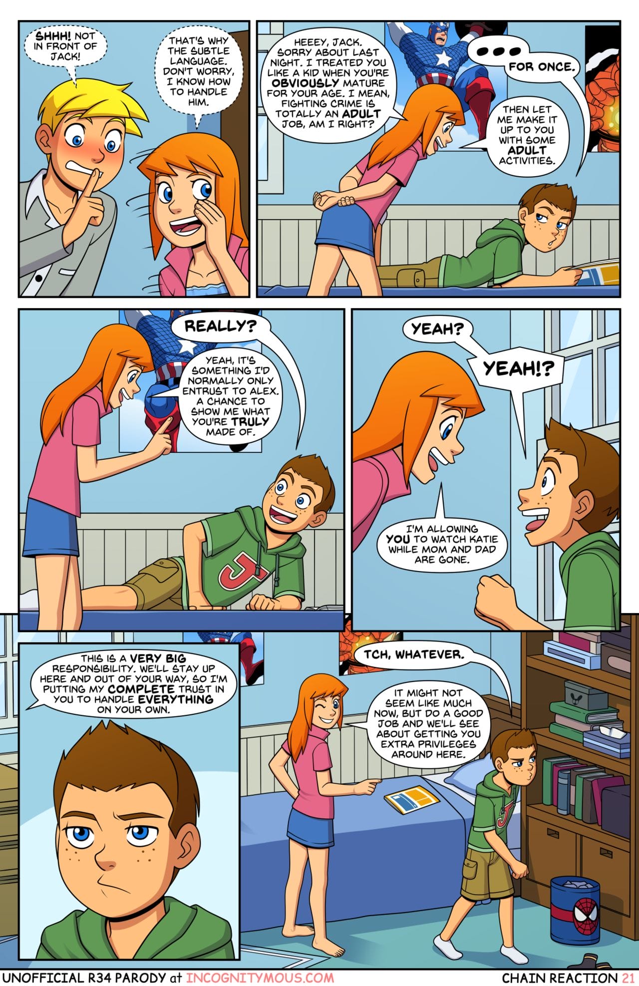 Chain Reaction (Power Pack) [Incognitymous] Chapter 1 - Page 22