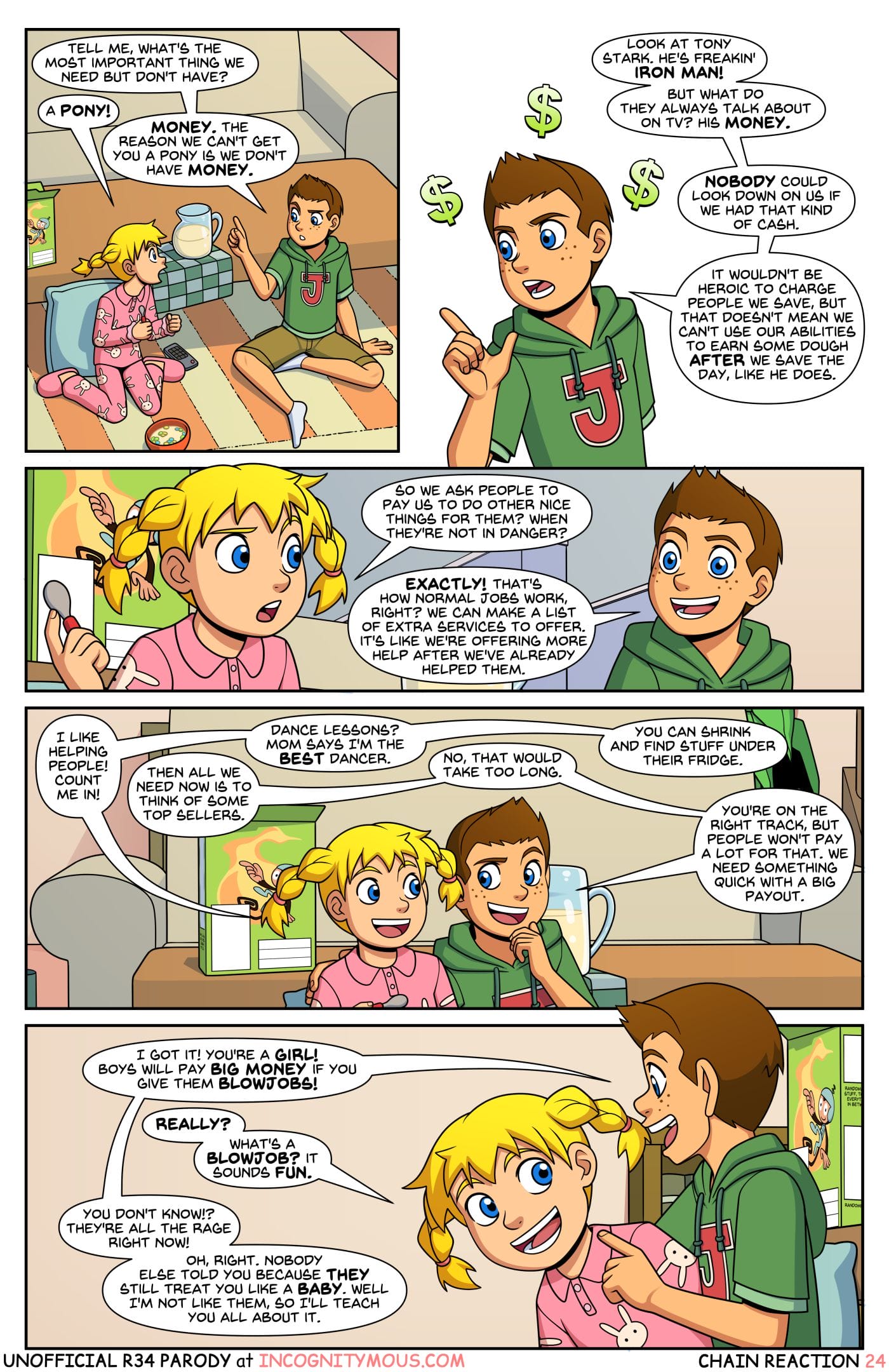 Chain Reaction (Power Pack) [Incognitymous] Chapter 1 - Page 25