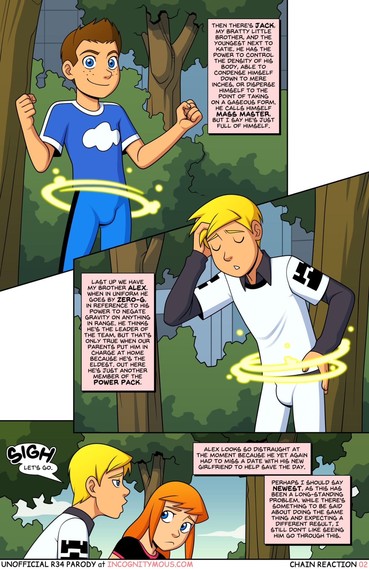 Chain Reaction (Power Pack) [Incognitymous] Chapter 1 - Page 3