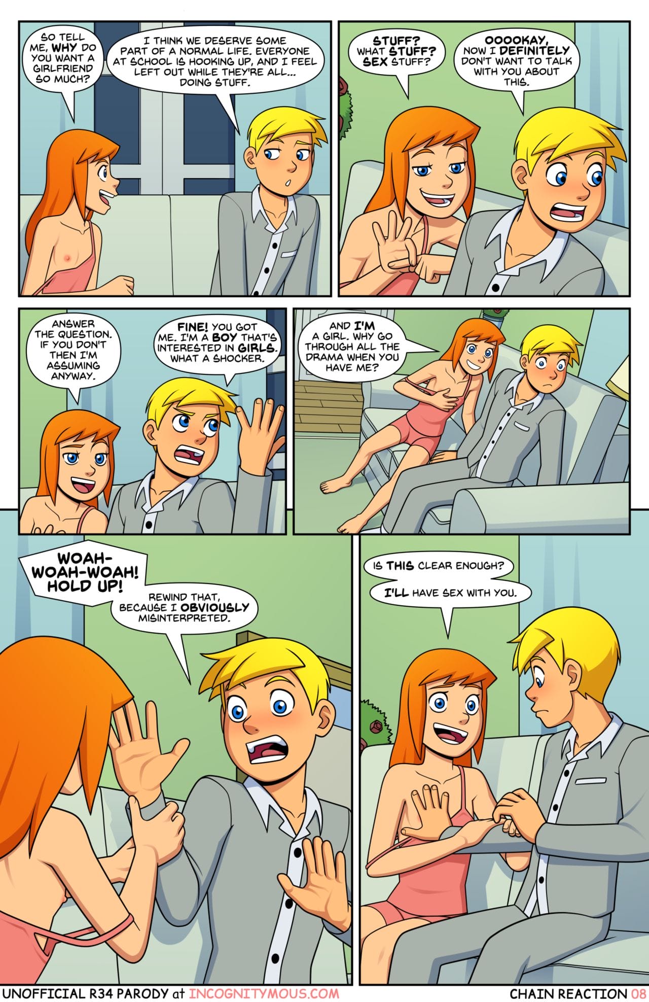 Chain Reaction (Power Pack) [Incognitymous] Chapter 1 - Page 9