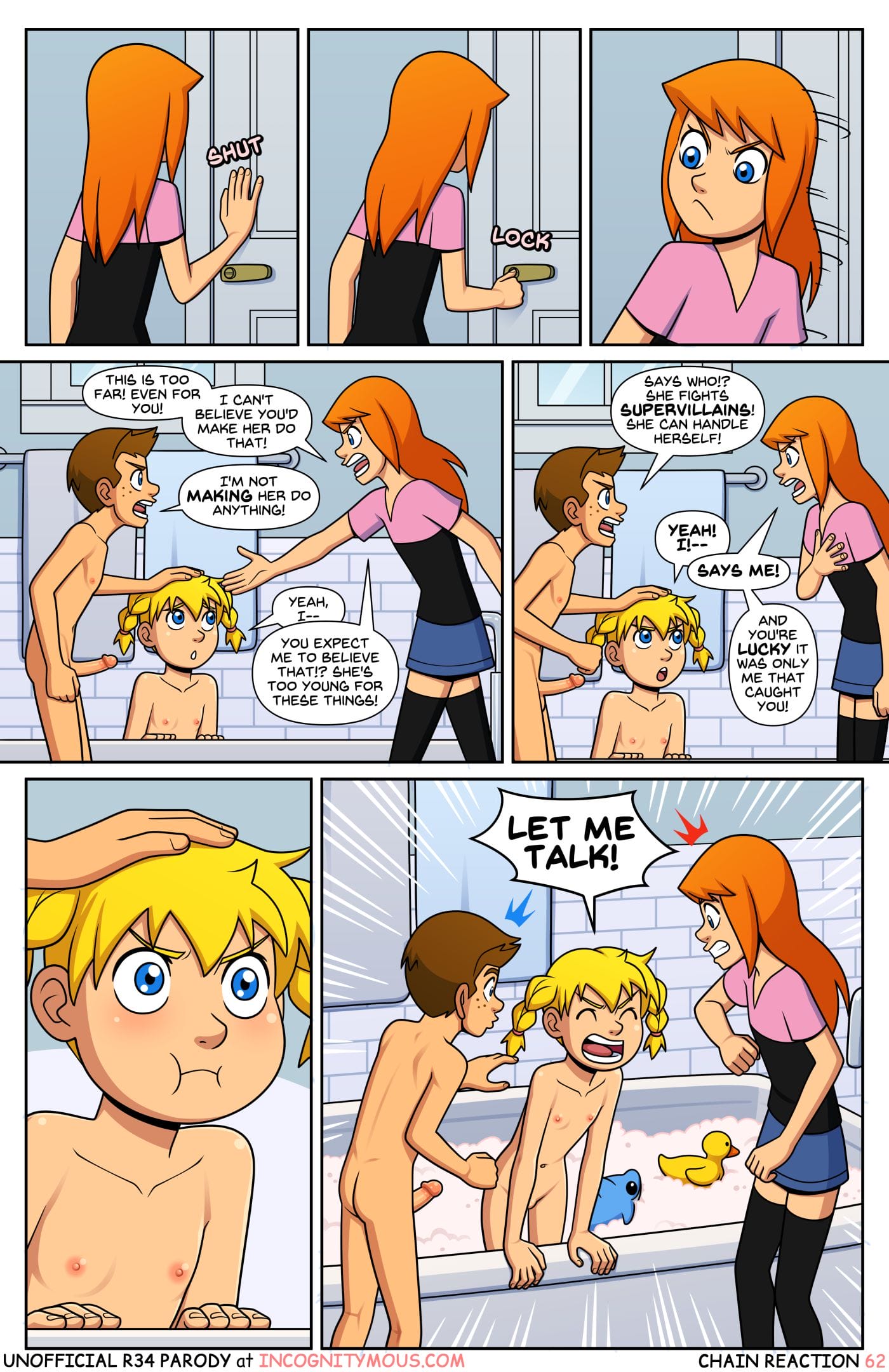 Chain Reaction (Power Pack) [Incognitymous] Chapter 3 - Page 1