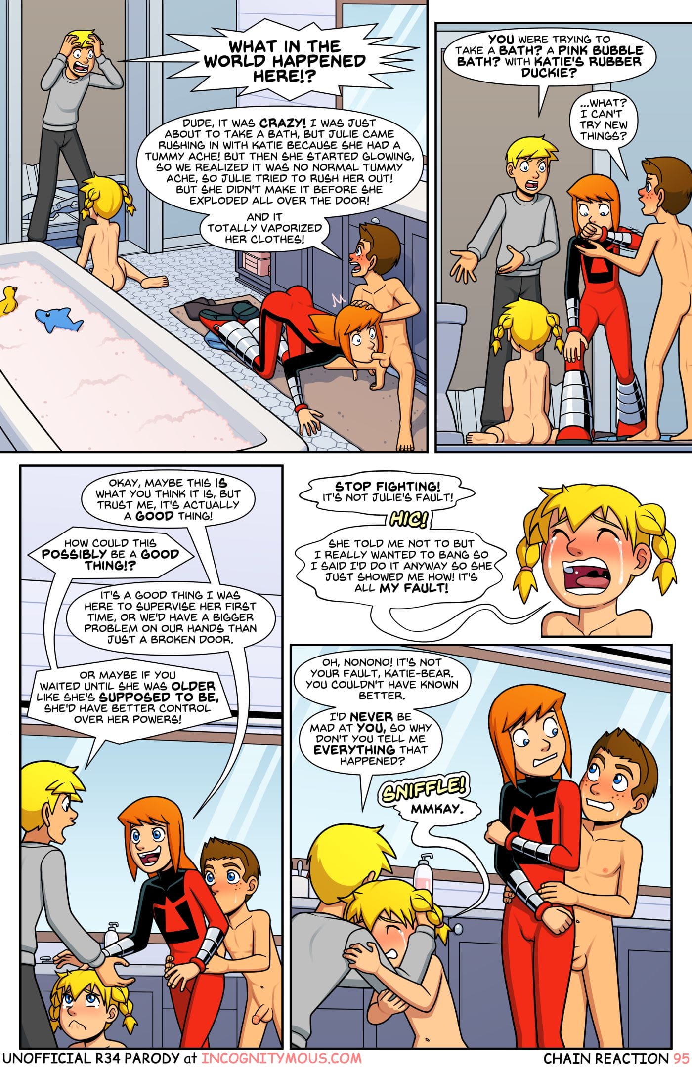 Chain Reaction (Power Pack) [Incognitymous] Chapter 4 - Page 1
