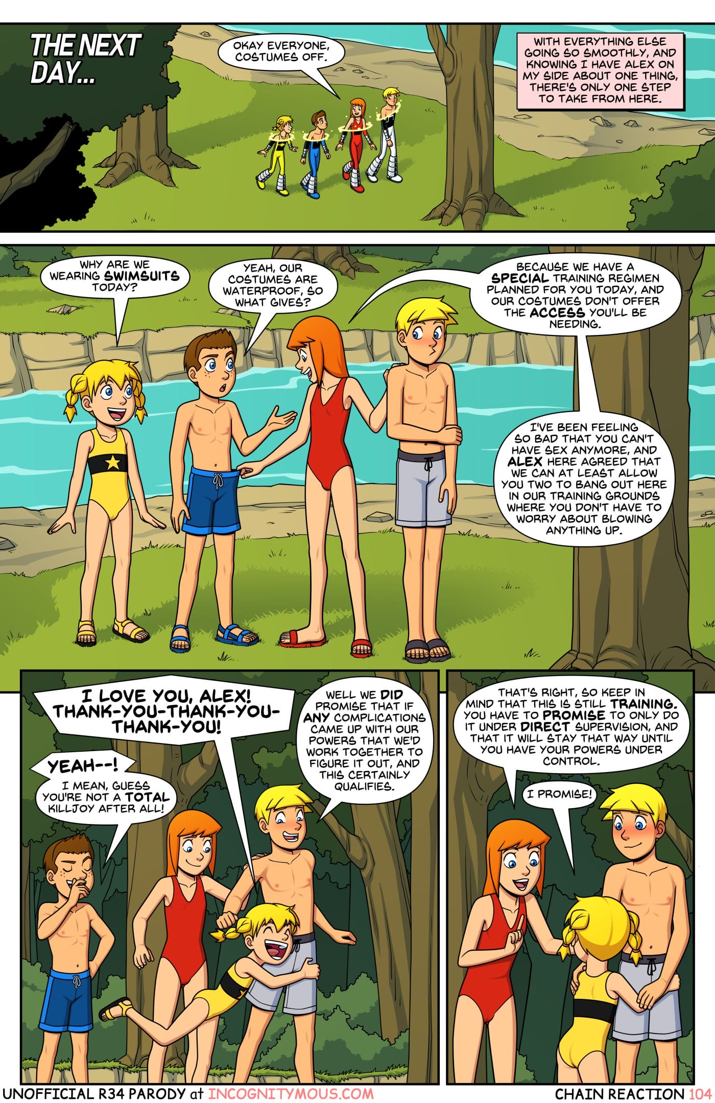 Chain Reaction (Power Pack) [Incognitymous] Chapter 4 - Page 10