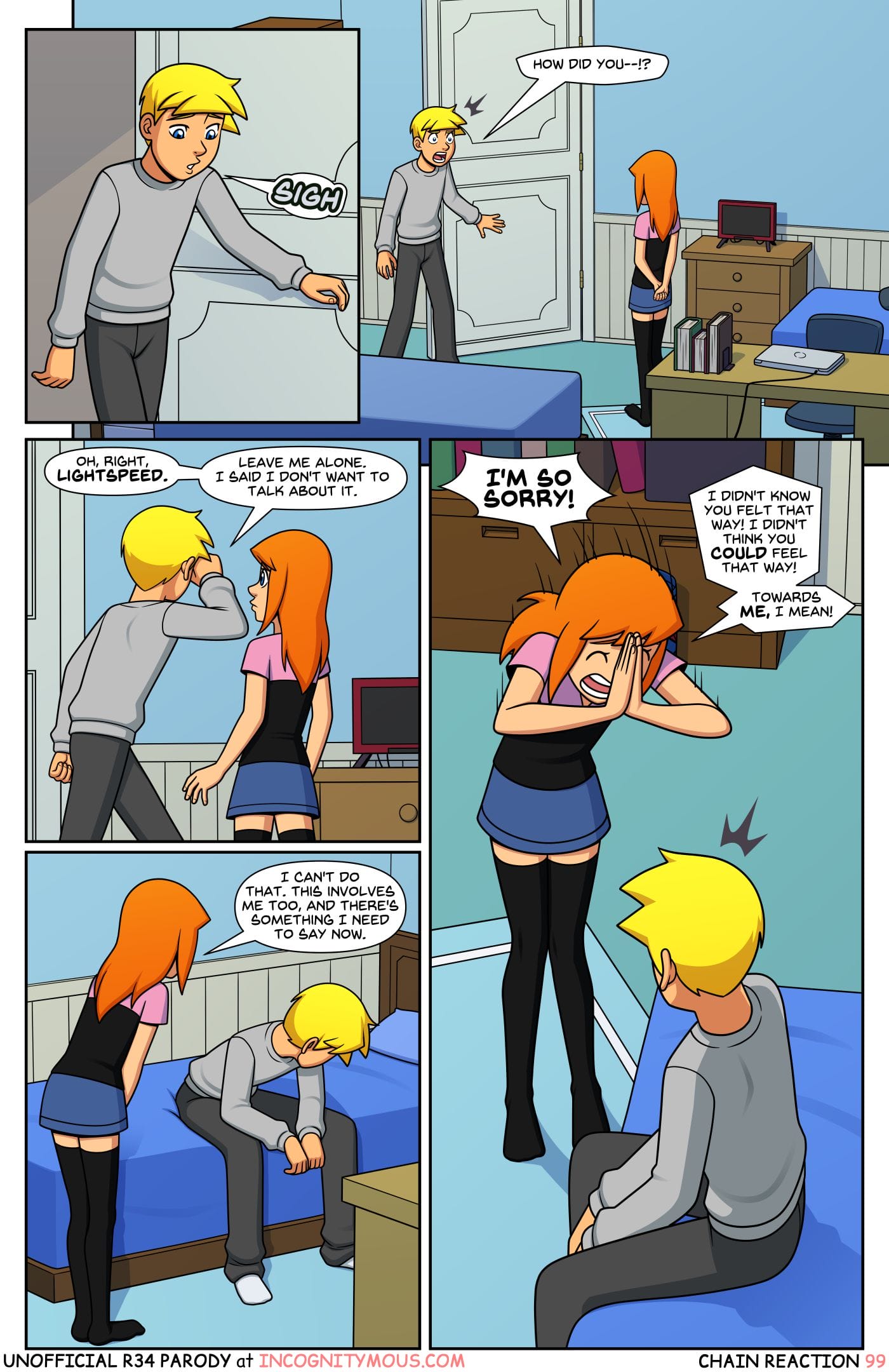 Chain Reaction (Power Pack) [Incognitymous] Chapter 4 - Page 5