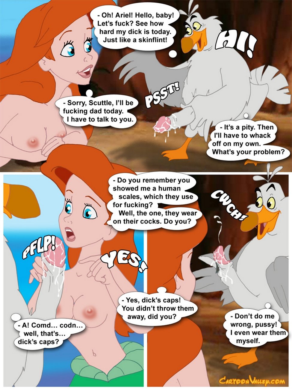 Ariel And New Sex Technique (The Little Mermaid) [Cartoon Valley] Chapter 1 - Page 3