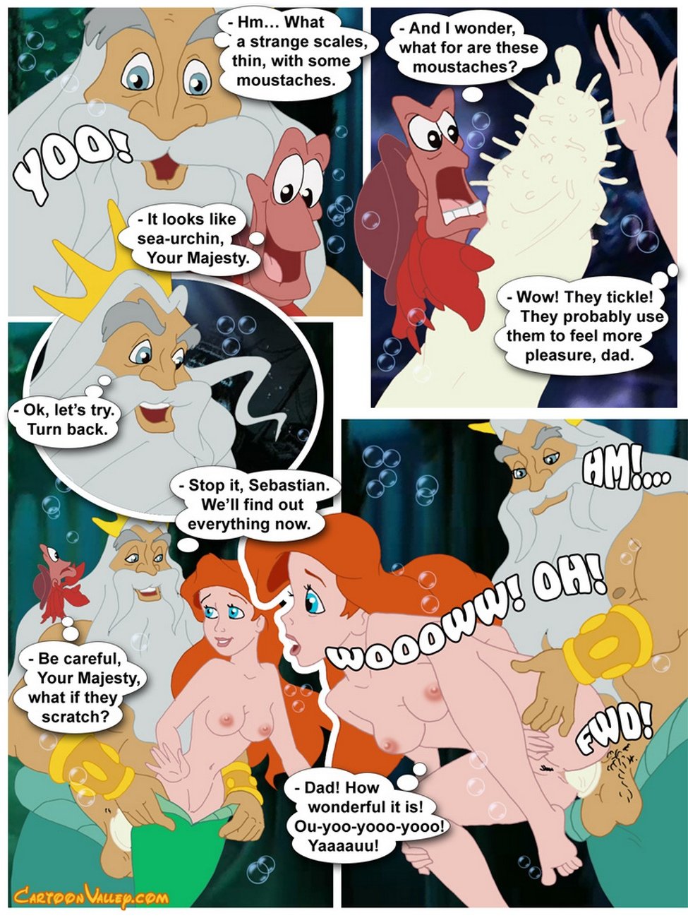 Ariel And New Sex Technique (The Little Mermaid) [Cartoon Valley] Chapter 1 - Page 6