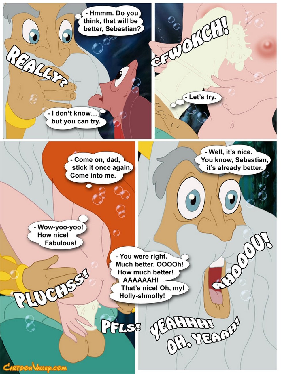 Ariel And New Sex Technique (The Little Mermaid) [Cartoon Valley] Chapter 1 - Page 8