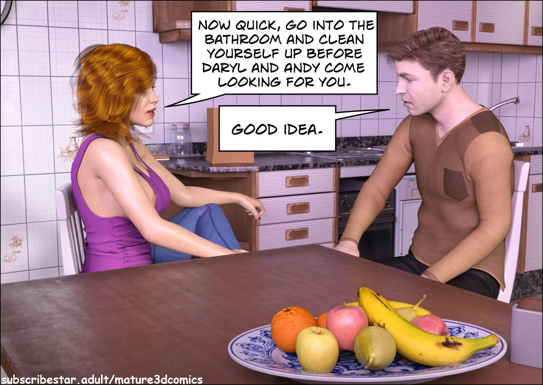 Aunt Elise [Mature3DComics] Chapter 1 - Page 25