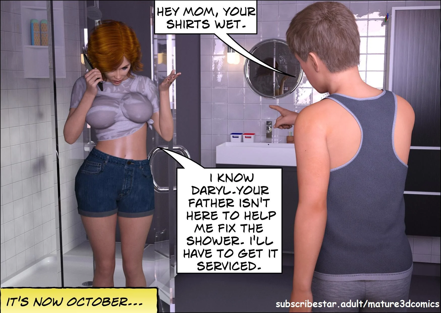 Aunt Elise [Mature3DComics] Chapter 3 - Page 3
