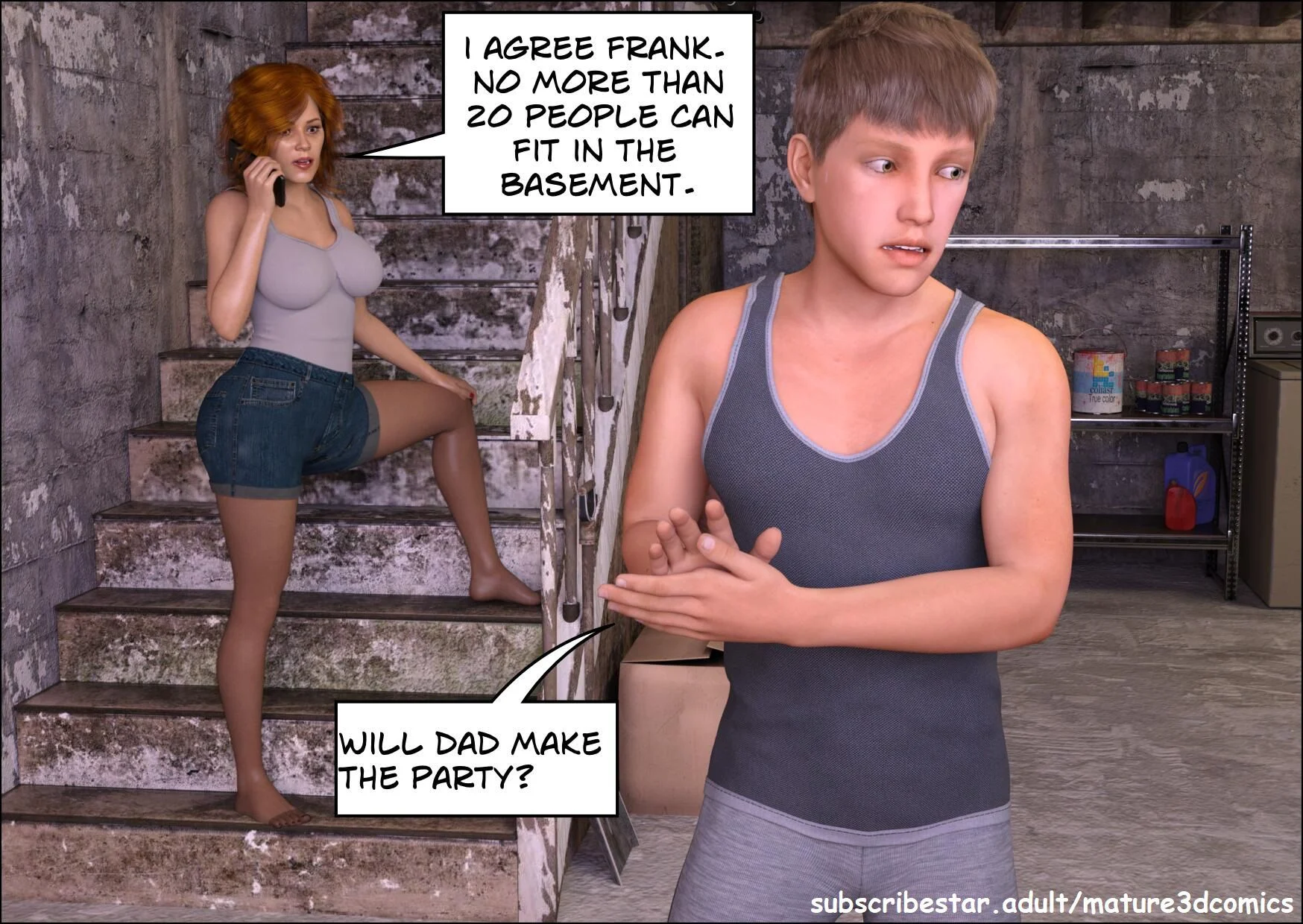 Aunt Elise [Mature3DComics] Chapter 3 - Page 5