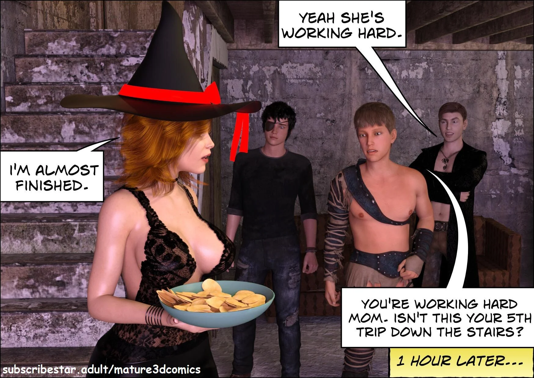 Aunt Elise [Mature3DComics] Chapter 3 - Page 8