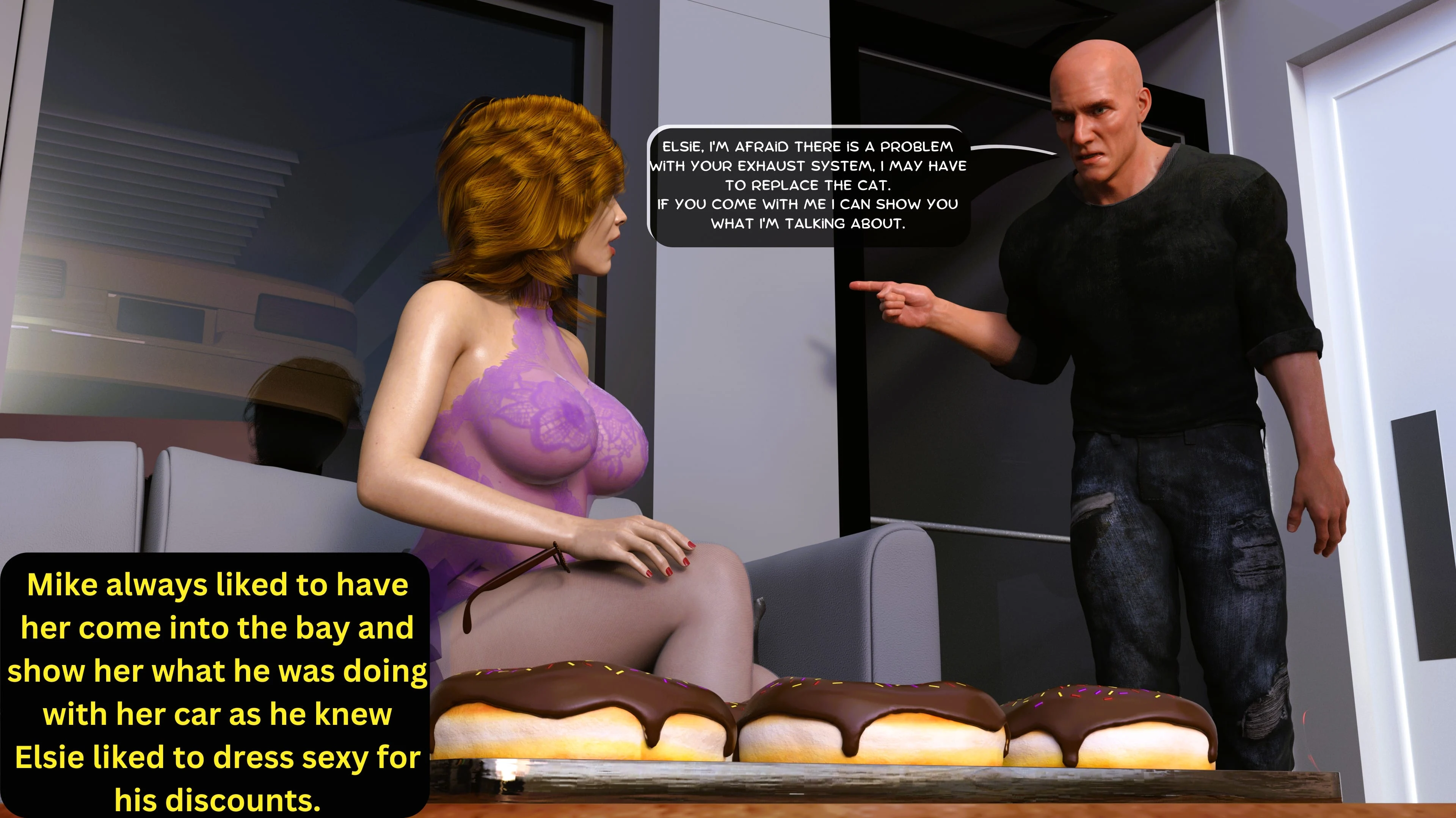 Aunt Elise [Mature3DComics] Chapter 7 - Page 23