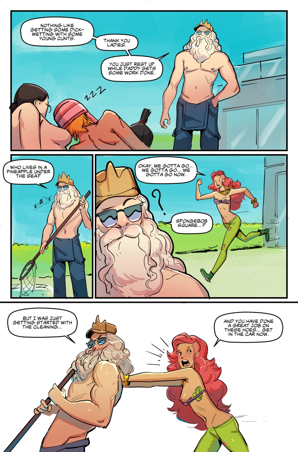 Trashworld: The Pool (The Little Mermaid , Despicable Me) [Disclaimer] Chapter 1 - Page 16