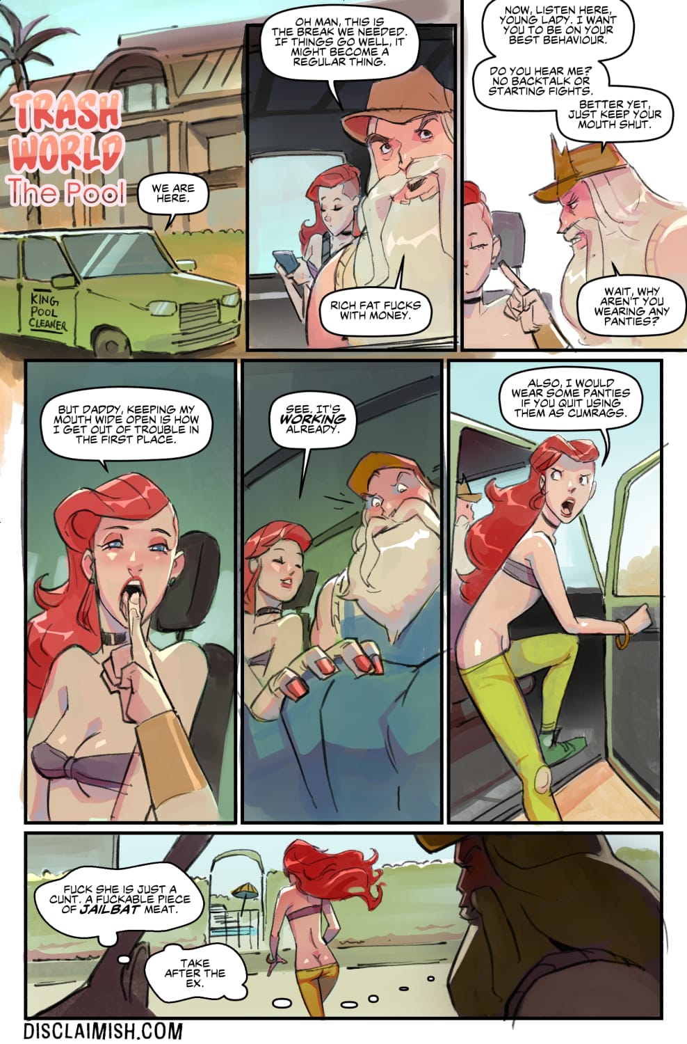 Trashworld: The Pool (The Little Mermaid , Despicable Me) [Disclaimer] Chapter 1 - Page 3